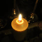 6" Beeswax Herb Pillar Candles