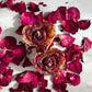 Rose & Lavendar Heart Candle (Pack of 2)
